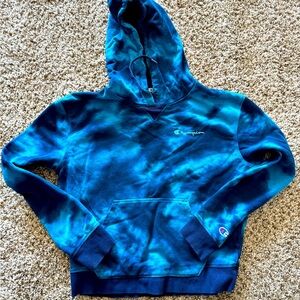 Champion tie-dyed sweatshirt boys size medium